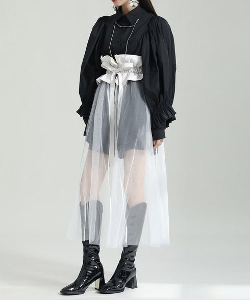 Tulle Wrap Belt